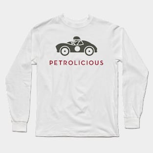 old school car driving petrol oldtimer Long Sleeve T-Shirt